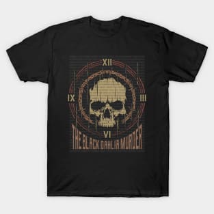 The Black Dahlia Murder Vintage Skull T-Shirt